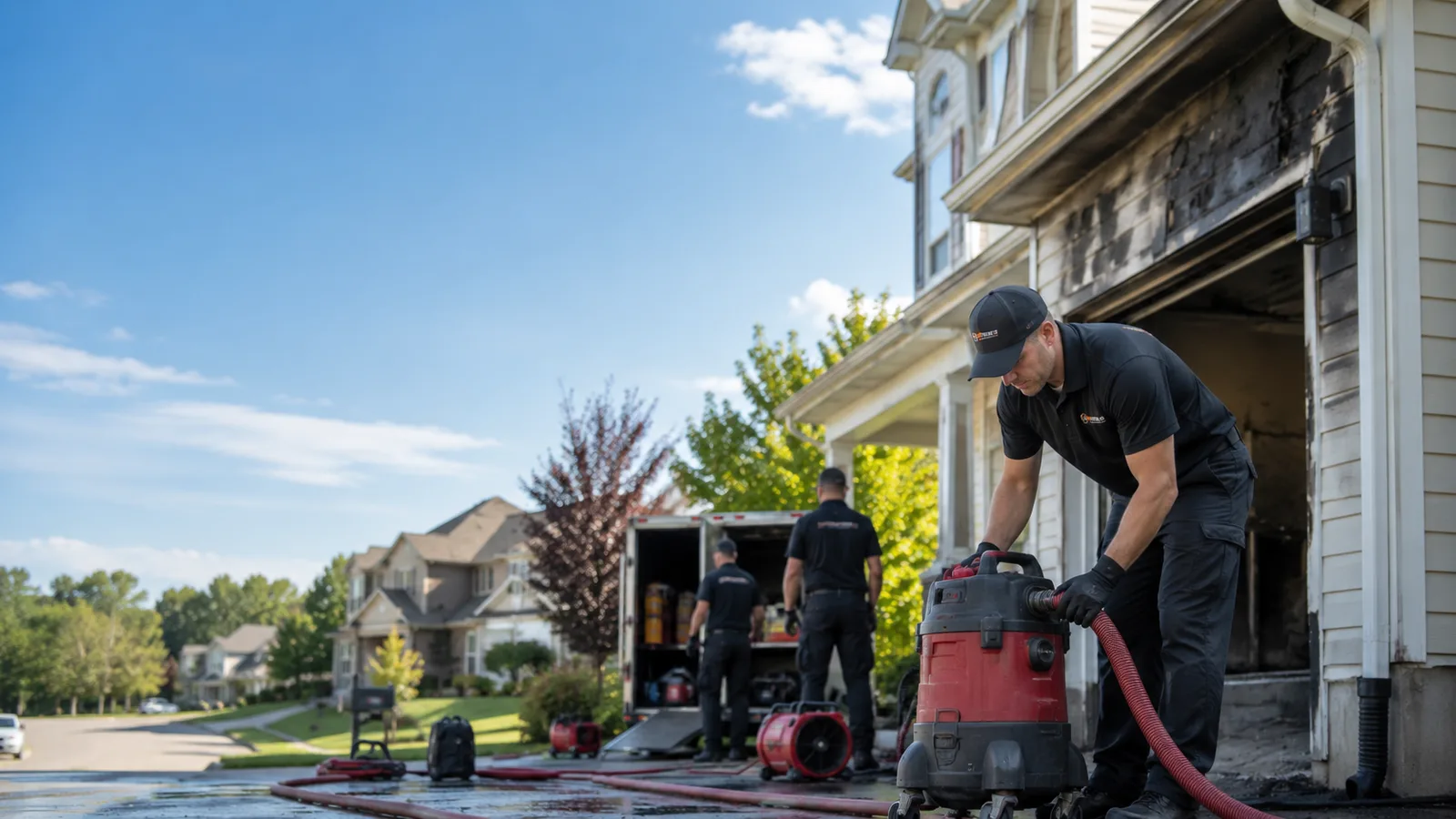 Fire And Smoke Damage Restoration in Claunch, NM near me
